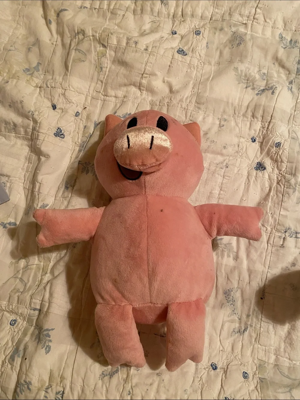 Kohl's Pink Pig & Gray Elephant Plush Toy Pair